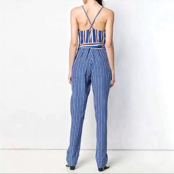 Rag & Bone Felix Striped Silk Jumpsuit - Picture 5 of 16